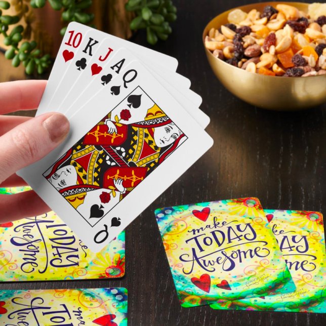 Machen Sie heute Phantastisch Spaß mit fröhlicher  Spielkarten (Von Creator hochgeladen)