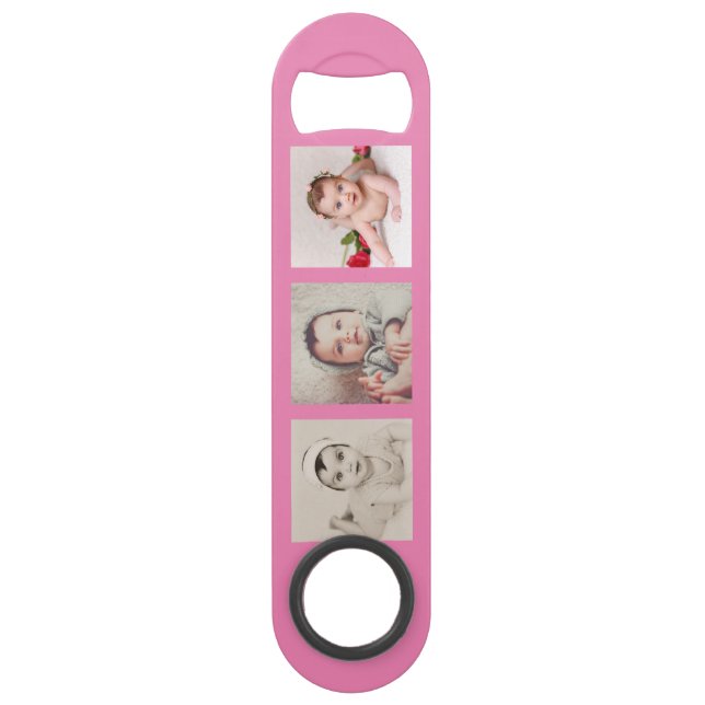 Machen Sie Ihr eigenes 6-Foto Personalisiert Speed Flaschenöffner (Vorderseite)