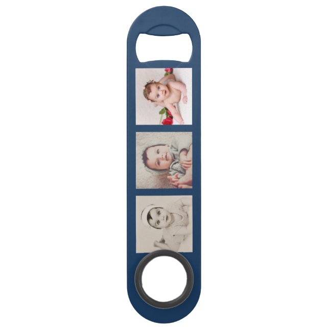 Machen Sie Ihr eigenes 6-Foto Personalisiert Speed Flaschenöffner (Vorderseite)