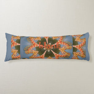 Machen Sie Ihr eigenes Afrika Giraffe Tiermuster-D Seitenschläferkissen