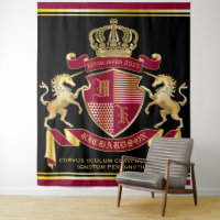 Machen Sie Ihr eigenes Coat von Arms Red Gold Unic