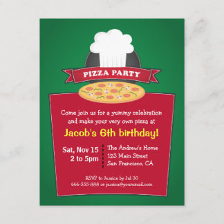 Machen Sie Ihr eigenes Einladung