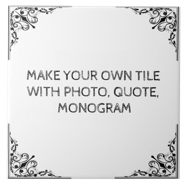 MACHEN SIE IHR EIGENES FLIESE (Vorderseite)