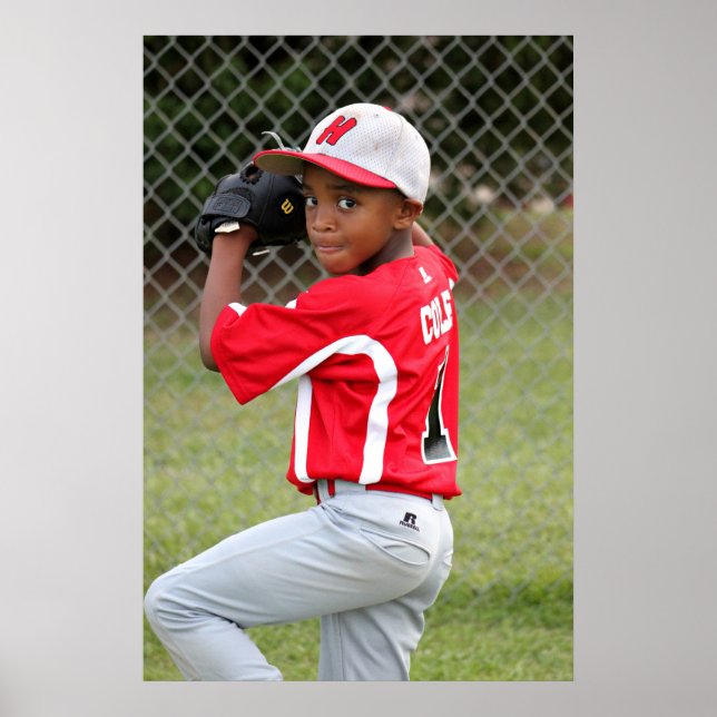 Machen Sie Ihr eigenes Foto für den Sportspieler P Poster (Vorne)