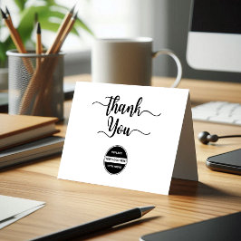 Machen Sie Ihr eigenes Geschäft dankbar Dankeskarte