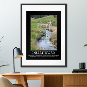 Machen Sie Ihr eigenes Motivierend Poster