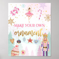 Machen Sie Ihr eigenes Ornament Nutcracker Balleri