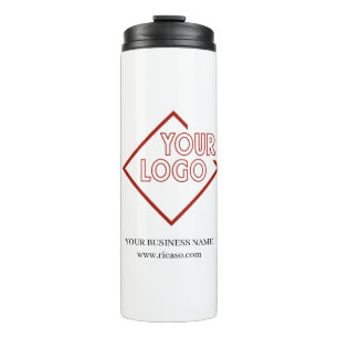 Machen Sie Ihr eigenes personalisiertes Firmenlogo Thermosbecher