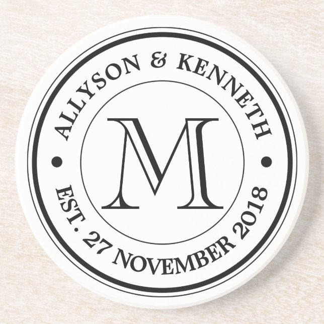 Machen Sie Ihr eigenes Retro Getränkeuntersetzer (Vorne)