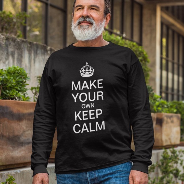 Machen Sie Ihr eigenes, ruhiges, langlebig geschli T-Shirt (Von Creator hochgeladen)