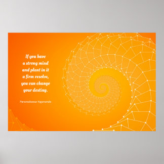 Machen Sie Ihr eigenes Schicksal Poster