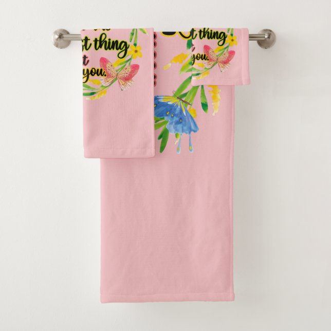 Machen Sie Ihr Herz zum Hübschsten über Sie Badhandtuch Set (Insitu)