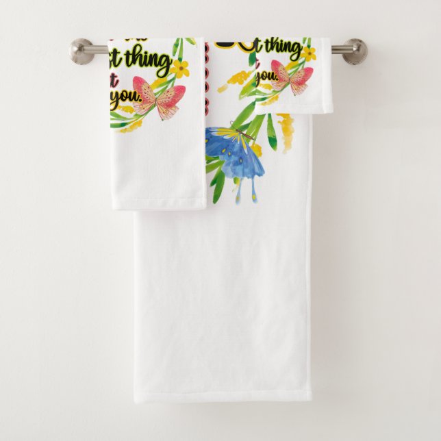 Machen Sie Ihr Herz zum Hübschsten über Sie Badhandtuch Set (Insitu)