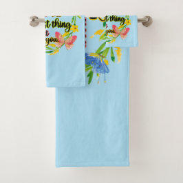 Machen Sie Ihr Herz zum Hübschsten über Sie Badhandtuch Set