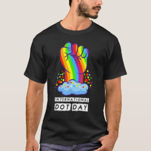Machen Sie Ihr Mark sehen, wo es dauert, Regenboge T-Shirt