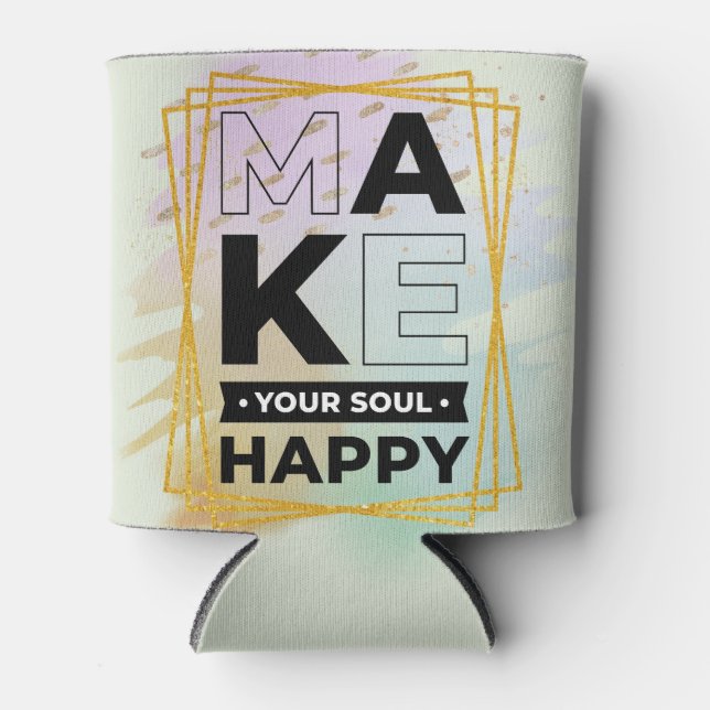 Machen Sie Ihr Soul glücklich Dosen Kühler Dosenkühler (Vorderseite)