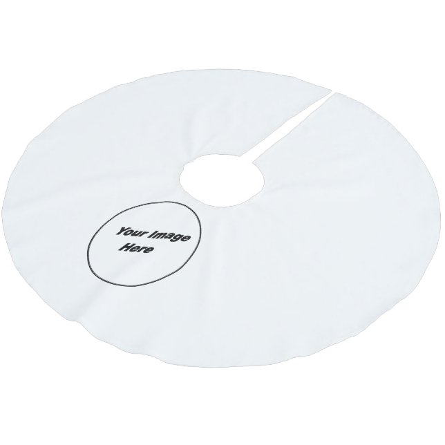 Machen Sie Ihr von einem netten Polyester Weihnachtsbaumdecke (Schrägansicht)