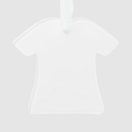 Machen Sie Ihre eigene Acrylt-shirt geformte Ornament