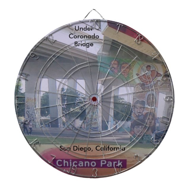 Machen Sie Ihre eigene Dartscheibe (vorne)