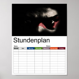 Machen Sie Ihre eigene dunkle Seite der Force... F Poster