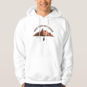 Machen Sie Ihre eigene Legende – Inspirierendes Pi Hoodie