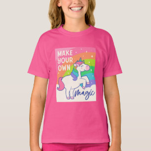 Machen Sie Ihre eigene Magie   Niedliches Einhorn T-Shirt