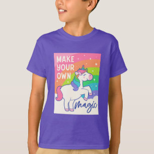 Machen Sie Ihre eigene Magie   Niedliches Einhorn T-Shirt
