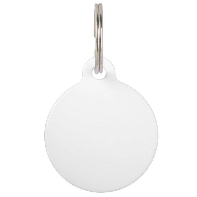 Machen Sie Ihre eigene, maßgeschneiderte, große, r Tiernamensmarke (Vorderseite)