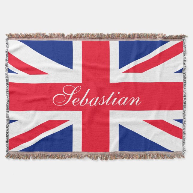 Machen Sie Ihre eigene Personalisierte britische F Decke (Vorderseite)