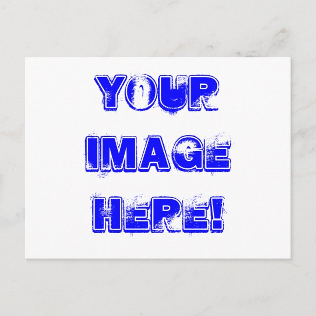 Machen Sie Ihre eigene Postkarte! Postkarte (Vorderseite)