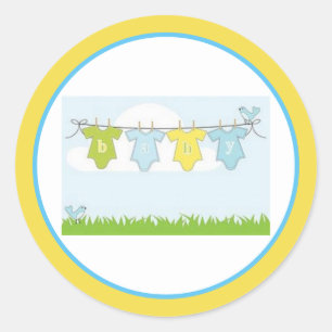 MACHEN SIE IHRE EIGENEN GASTGESCHENK-STICKER RUNDER AUFKLEBER