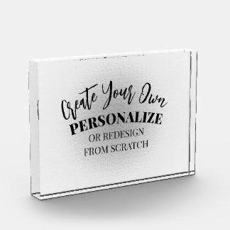 Machen Sie Ihre eigenen Maßstäbe Fotoblock