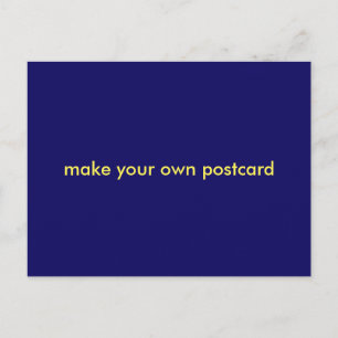 Machen Sie Ihre eigenen Maßstäbe Postkarte