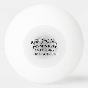 Machen Sie Ihre eigenen Maßstäbe Tischtennisball