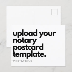 Machen Sie Ihre eigenen modernen, leeren Notare fü Postkarte