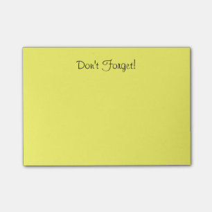 Machen Sie Ihre eigenen Post-Itanmerkungen in Post-it Klebezettel