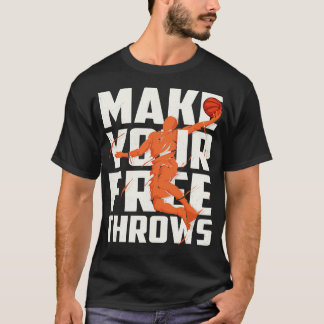 Machen Sie Ihre Freie Throws T-Shirt