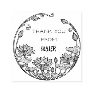 Machen Sie Ihre stilvollen Sonnenblumen dank Indiv Permastempel