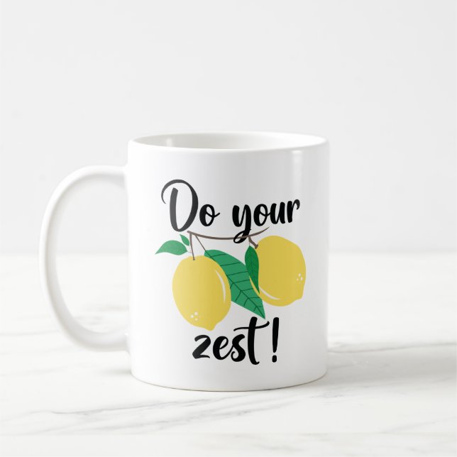 Machen Sie Ihre Zest Kaffeetasse (Links)