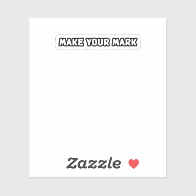 Machen Sie Ihren Beitrag zur Legacy-Wirkung Aufkleber (Blatt)