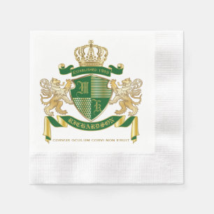 Machen Sie Ihren eigenen Coat mit einem grünen Go Serviette