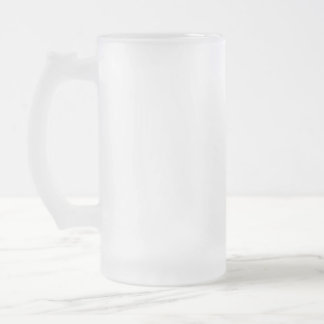 Machen Sie Ihren eigenen Entwurf Mattglas Bierglas
