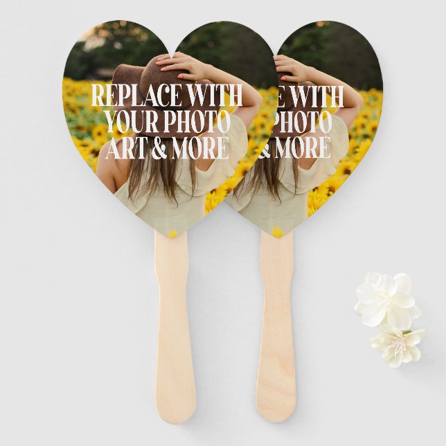 Machen Sie Ihren eigenen Handfächer (Vorne und Hinten)