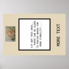 MACHEN SIE IHREN EIGENEN "INSTA - GRAM" FOTO FRAME POSTER