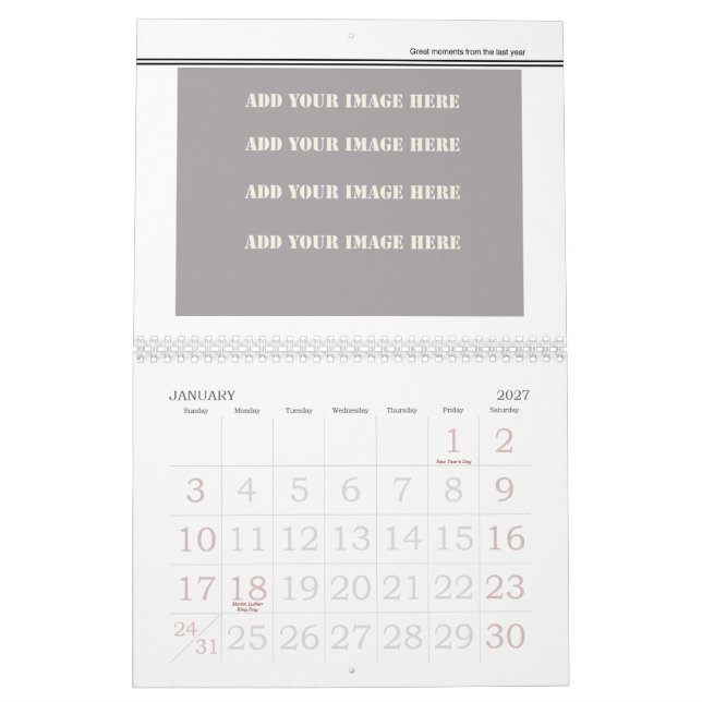 Machen Sie Ihren eigenen Reise-Kalender 2012 Kalender (Jan 2027)