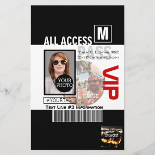 Machen Sie Ihren eigenen VIP-Durchlauf 8 Briefpapier