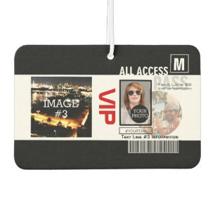 Machen Sie Ihren eigenen VIP Pass 8 Wege zu person Autolufterfrischer