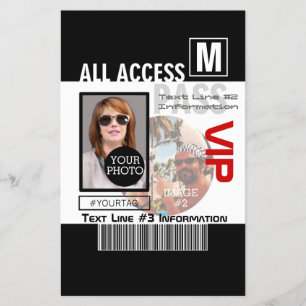 Machen Sie Ihren eigenen VIP Pass 8 Wege zu person Flyer