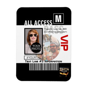 Machen Sie Ihren eigenen VIP Pass 8 Wege zu person Magnet