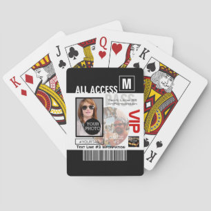 Machen Sie Ihren eigenen VIP Pass 8 Wege zu person Spielkarten